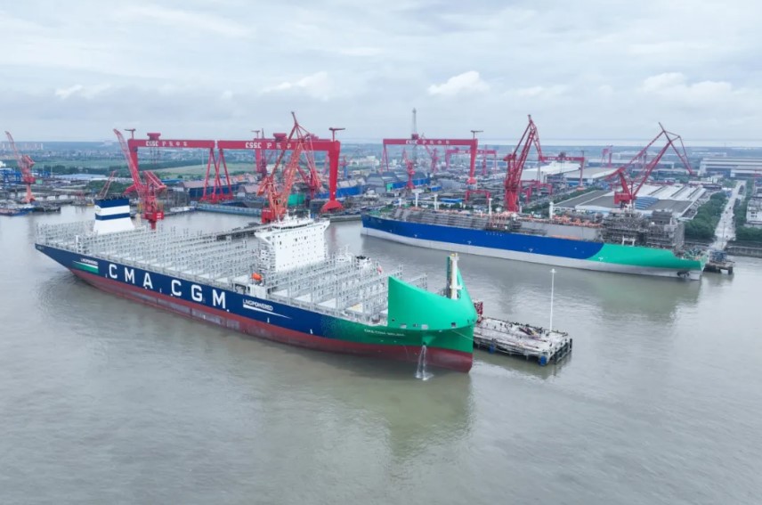 CMA CGM adds another LNG-powered containership to its fleet