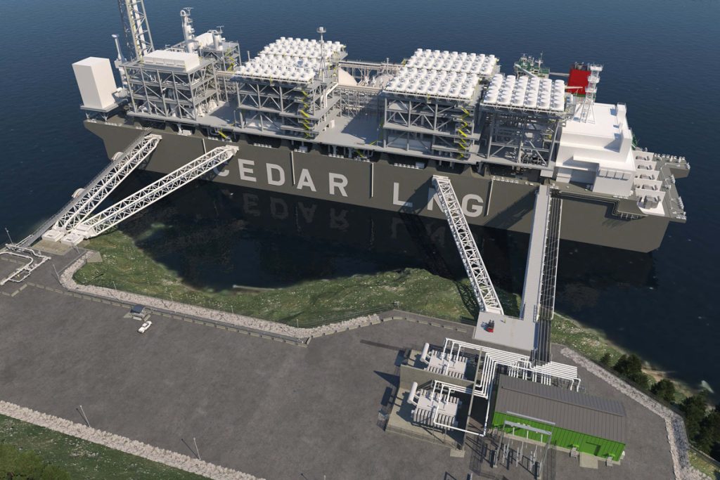 Haisla Nation, Pembina take FID on $4 billion Cedar LNG project