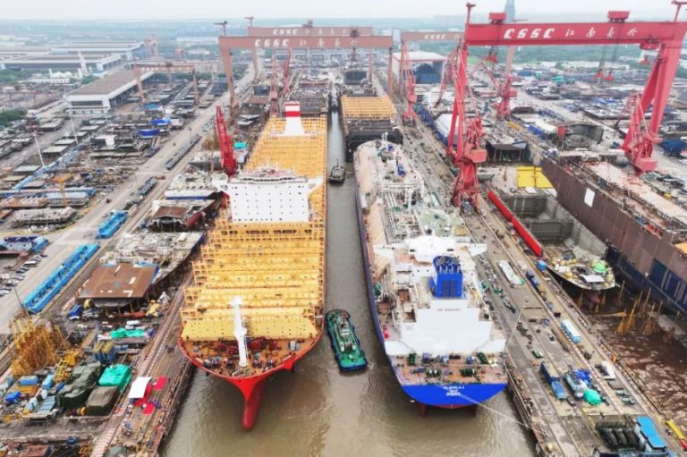 Jiangnan launches Adnoc's LNG carrier