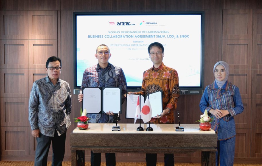NYK, Pertamina’s shipping unit ink LNG carrier pact