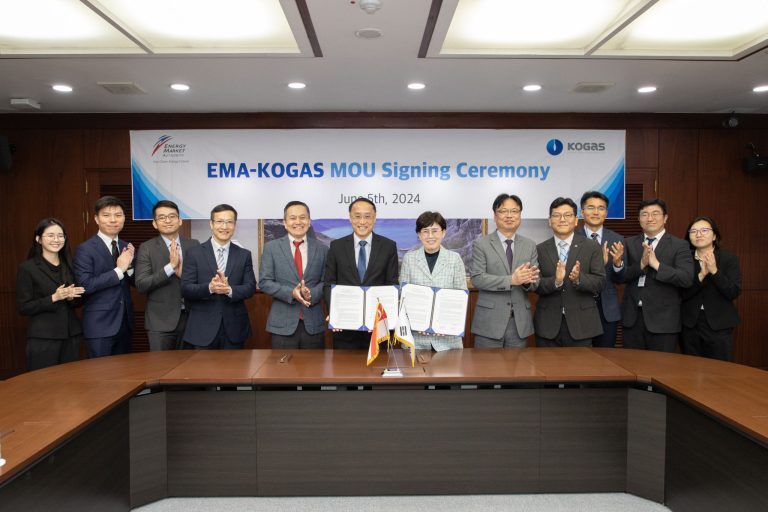 Singapore's EMA pens LNG cooperation pact with South Korea's Kogas