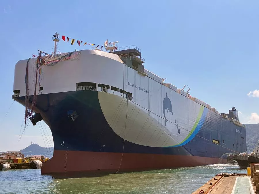 Toyofuji Shipping's first LNG-powered car carrier to enter service next year