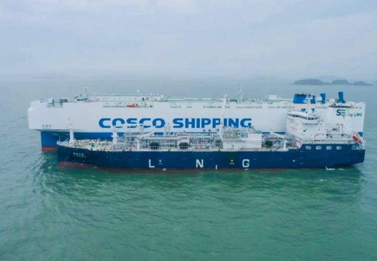 Cosco Shipping JV wraps up first LNG bunkering op in China
