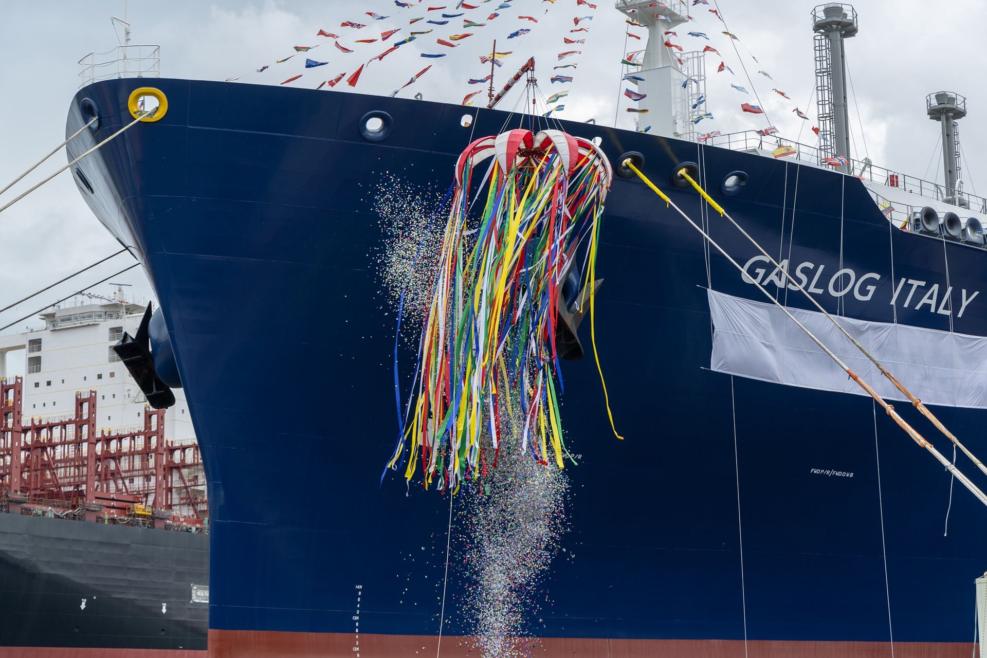 GasLog’s LNG carrier named in South Korea