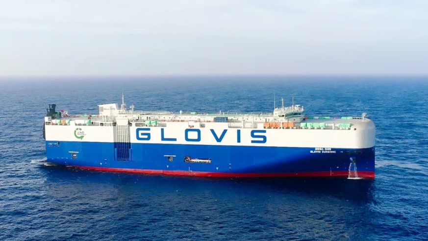 H-Line and Hyundai Glovis take delivery of LNG-powered PCTC in China