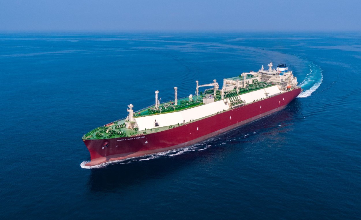 Greece’s Maran Gas takes delivery of new LNG carrier