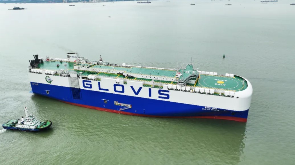 H-Line, Hyundai Glovis take delivery of new LNG-fueled PCTC