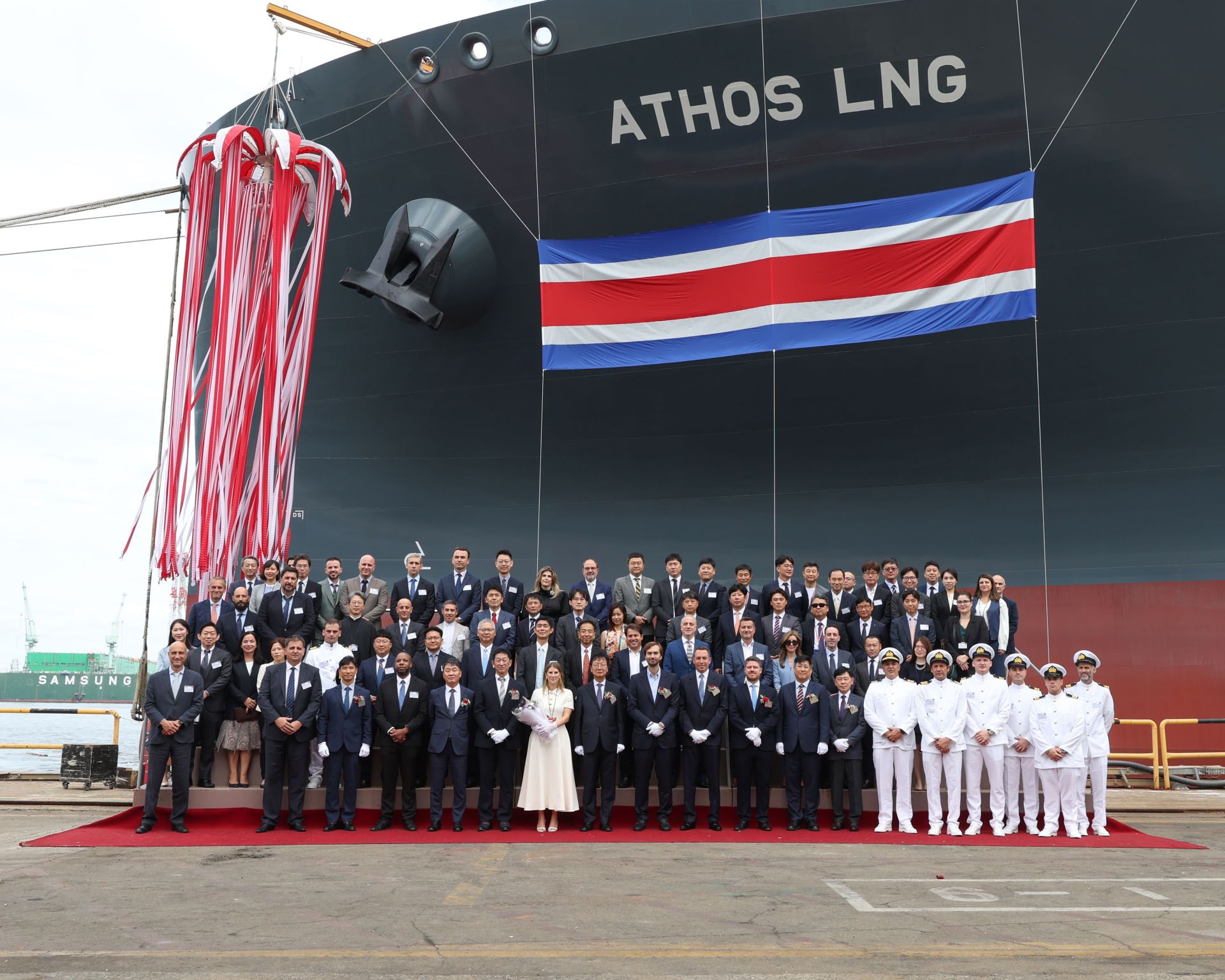 New TMS LNG carrier named in South Korea