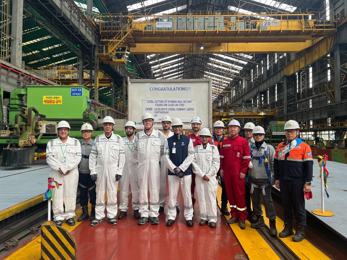 HD Hyundai Heavy starts work on Excelerate's FSRU