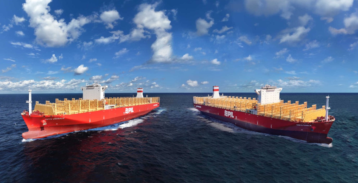 PIL names first LNG-powered containerships in China