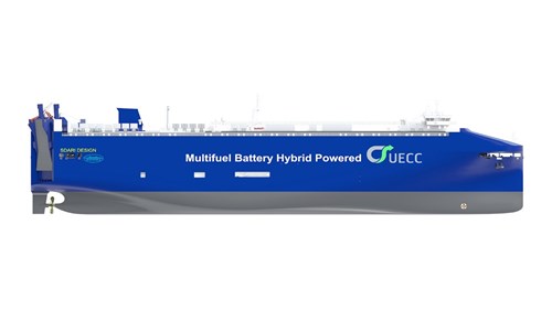 UECC orders more LNG-powered PCTCs in China