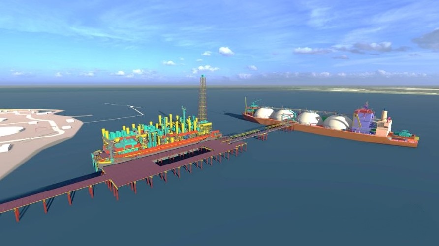 Dixstone kicks off barge conversion work for Perenco’s Gabon LNG project