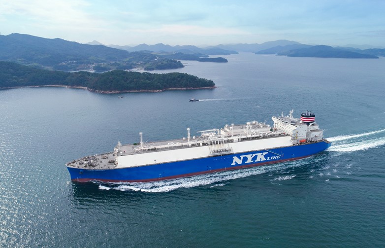 Japan's NYK adds newbuild LNG carrier to its fleet