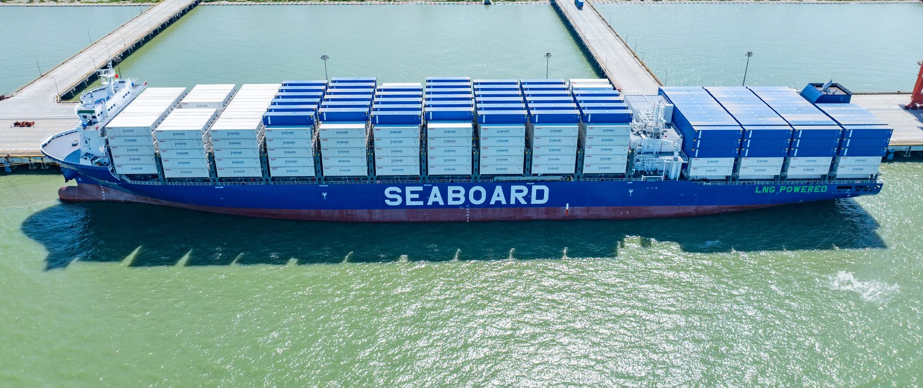 Seaboard Marine adds new LNG-powered vessel to its fleet