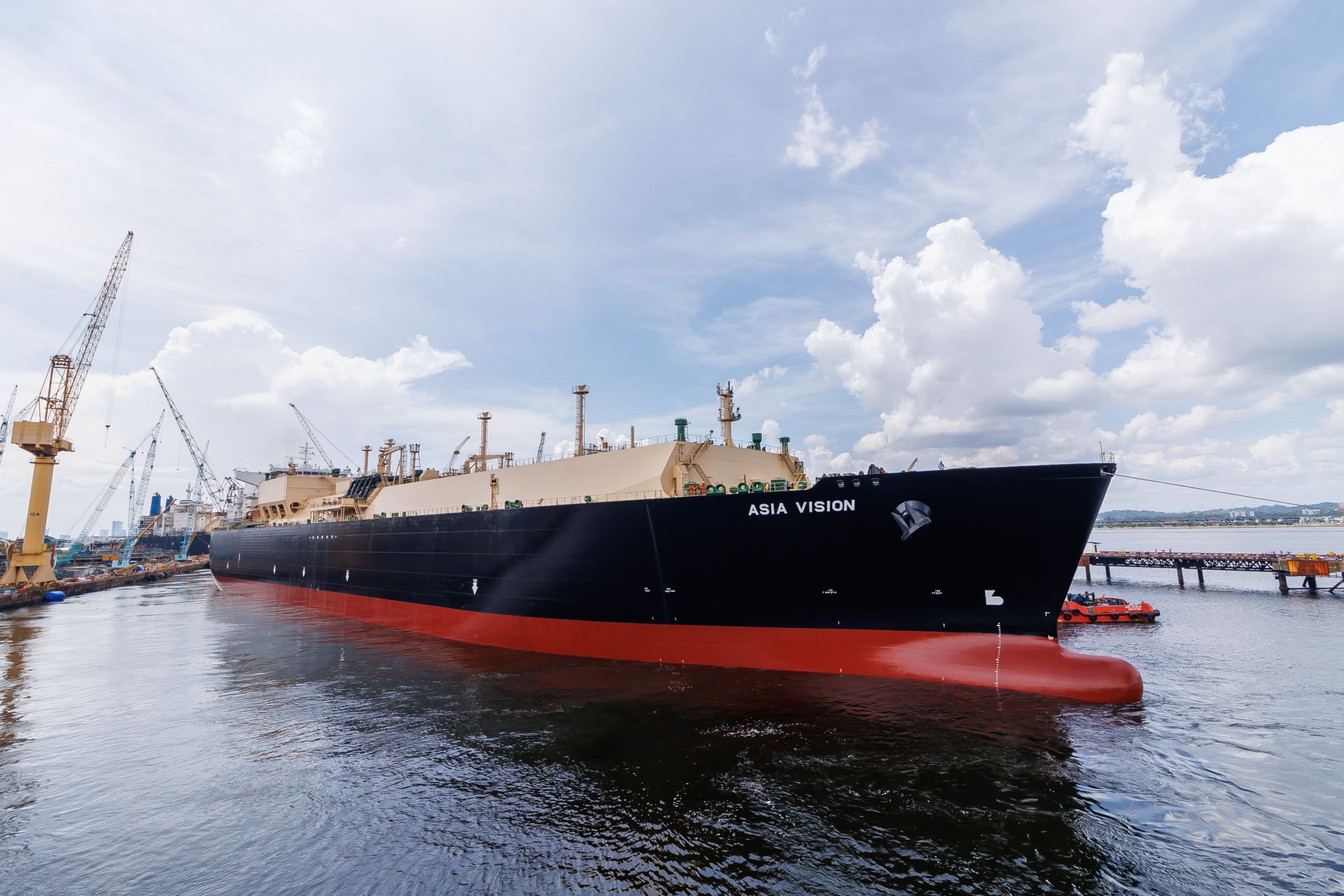 Seatrium upgrades Chevron's LNG carrier