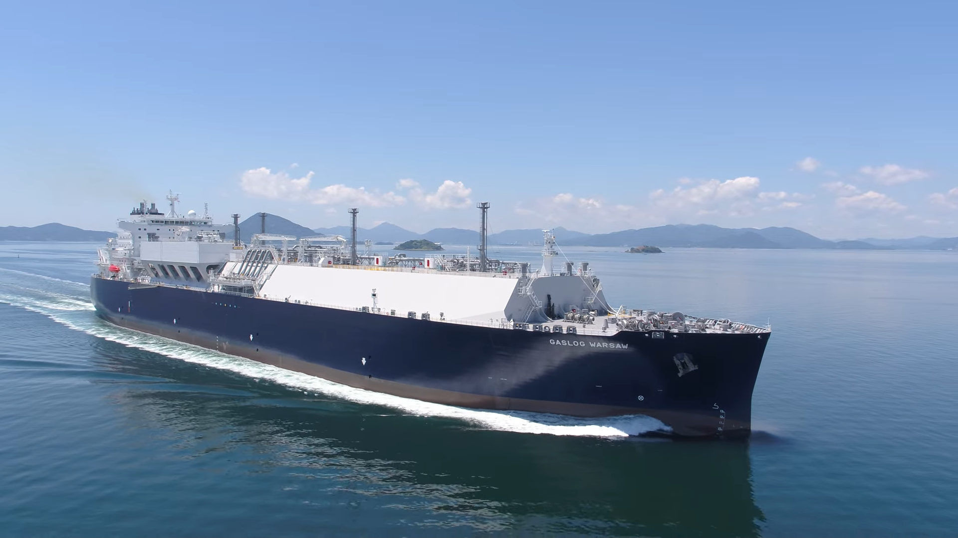 Wartsila to support GasLog’s LNG carrier quintet