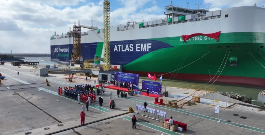 Atlas Maritime names LNG-powered PCTC duo in China