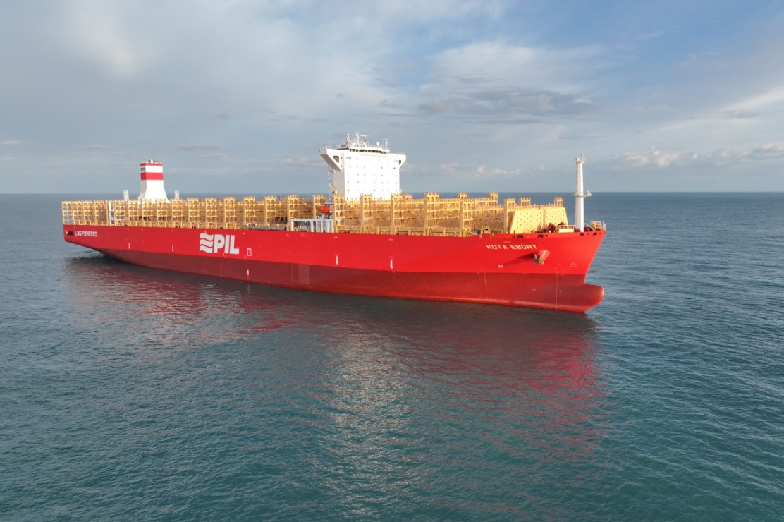 PIL adds another LNG-fueled containership to its fleet