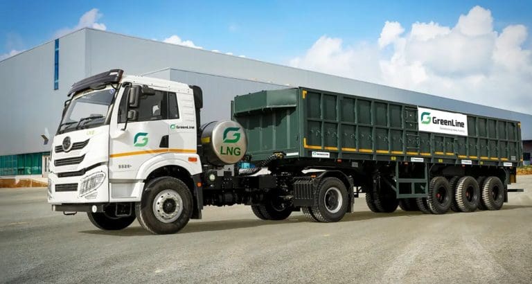 India's GreenLine invests further in LNG-powered trucks