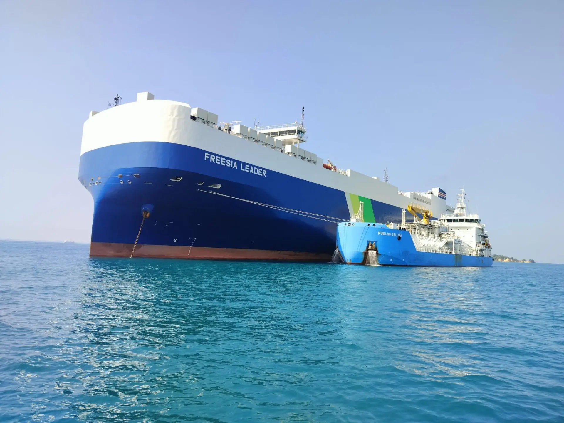 Singapore LNG bunkering volumes slightly up in March