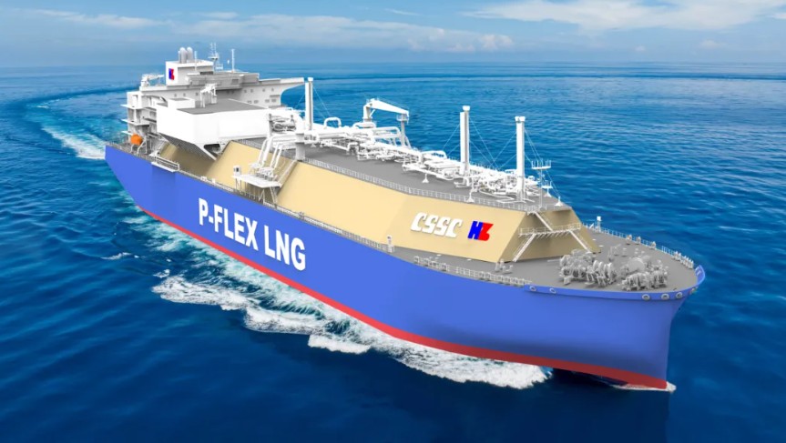 Hudong-Zhonghua gets approvals for new three-tank LNG carrier