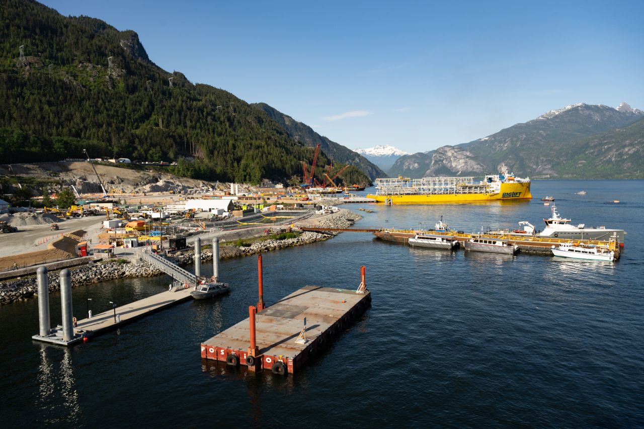 Canada’s Woodfibre LNG takes delivery of first modules