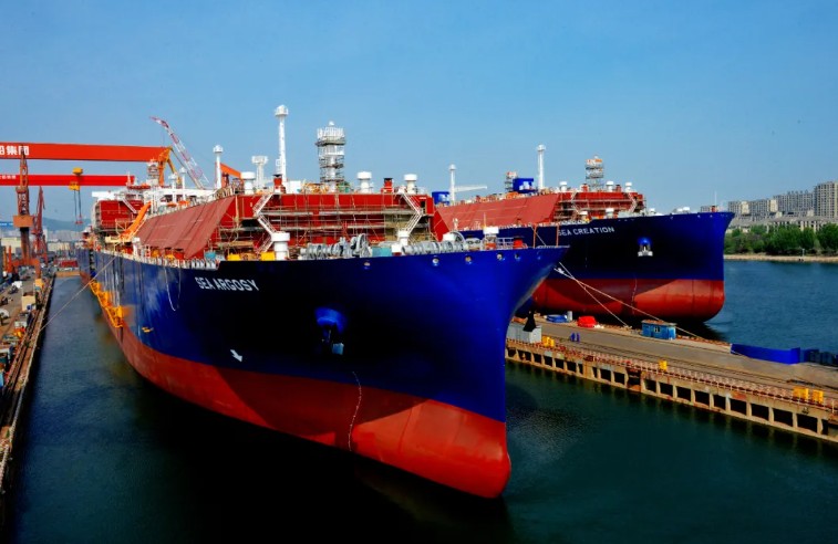 DSIC launches fourth CMES LNG carrier
