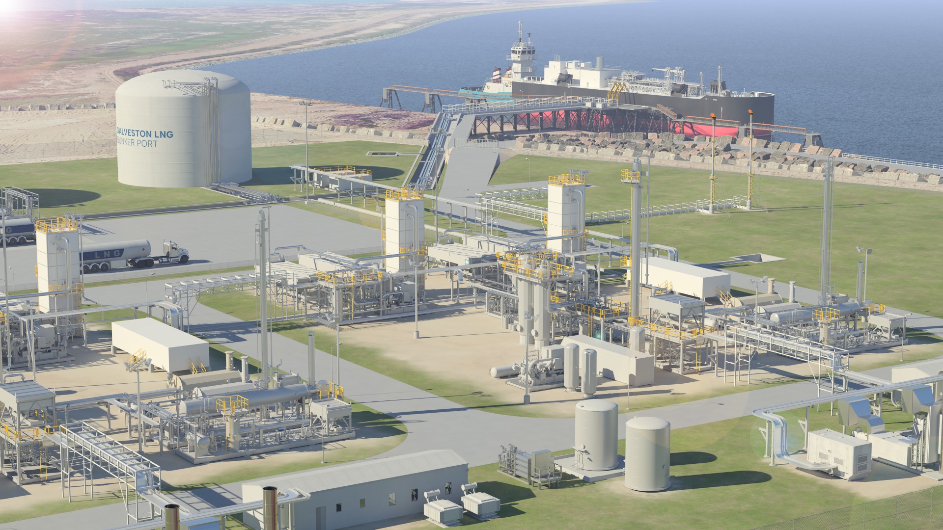 Pilot, Seapath secure final permits for Galveston LNG bunkering facility