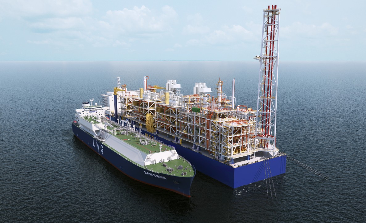 Samsung Heavy develops new FLNG concept