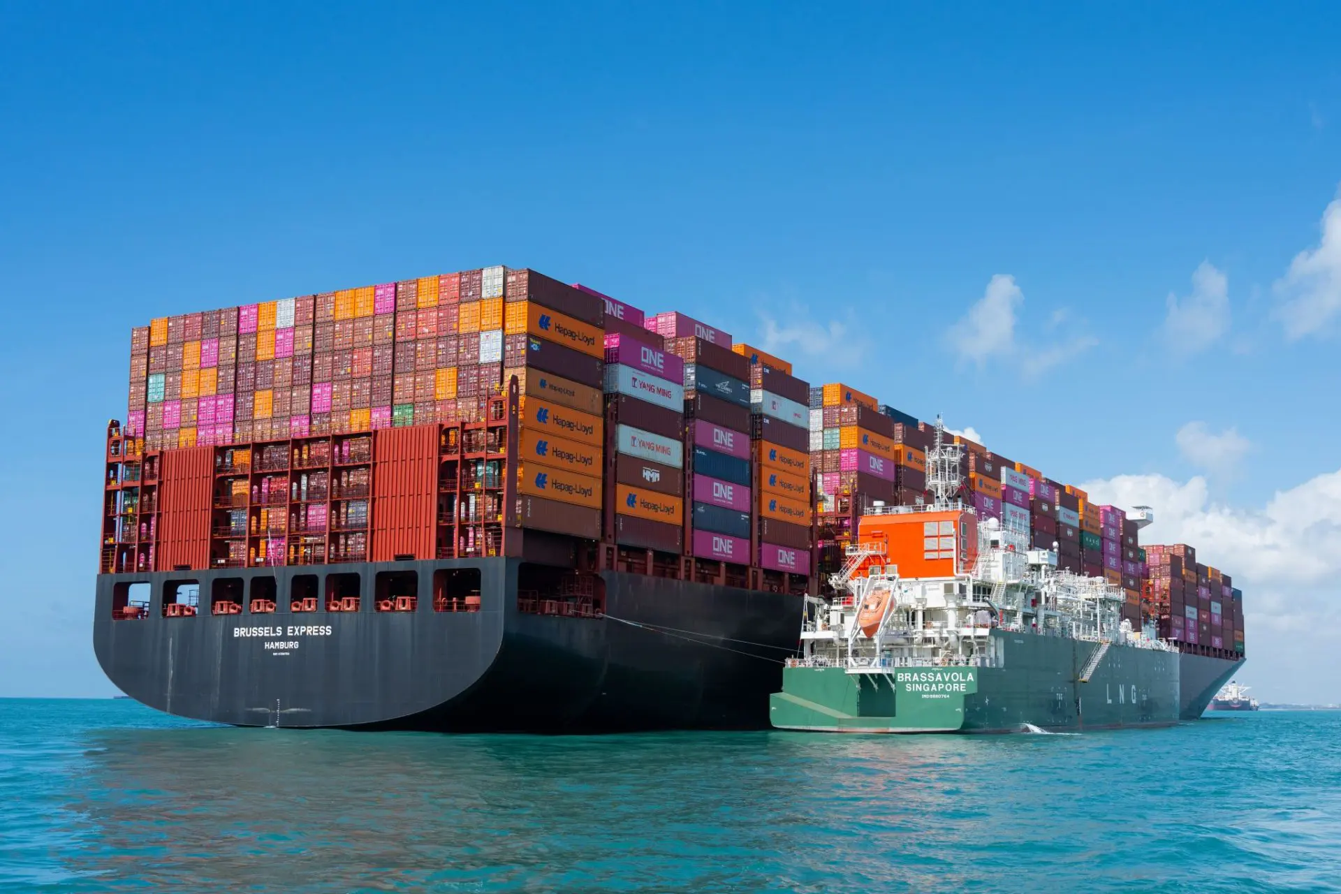 Singapore LNG bunkering volumes rise in April