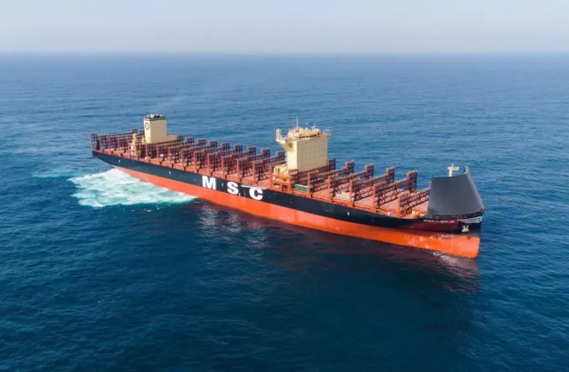 Zhoushan Changhong dellivers MSC's LNG-powered containership