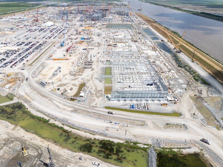 Sempra advances Port Arthur LNG construction