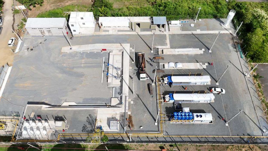 Brazil's GNLink launches small liquefaction unit