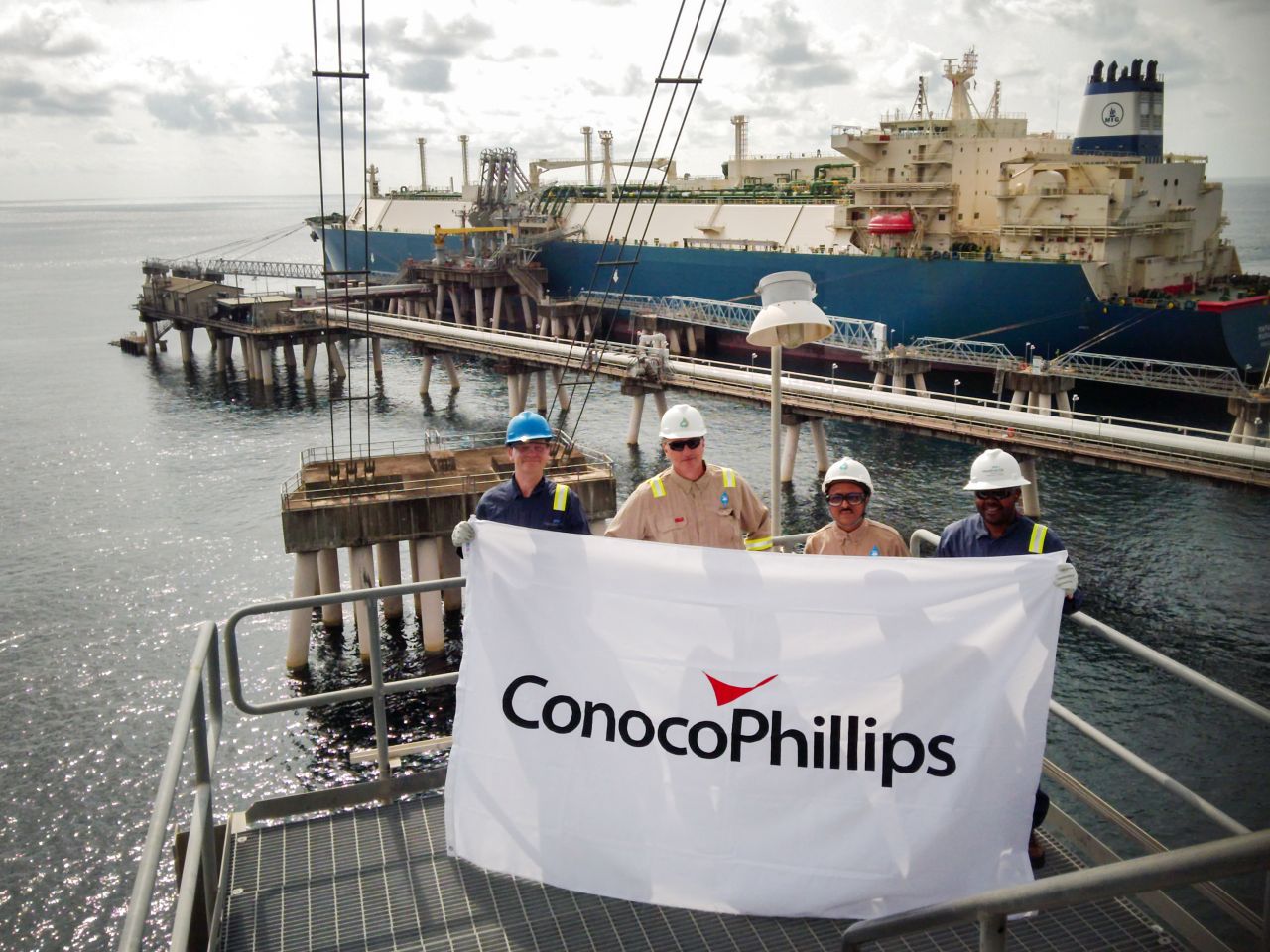 ConocoPhillips loads its first Equatorial Guinea LNG cargo