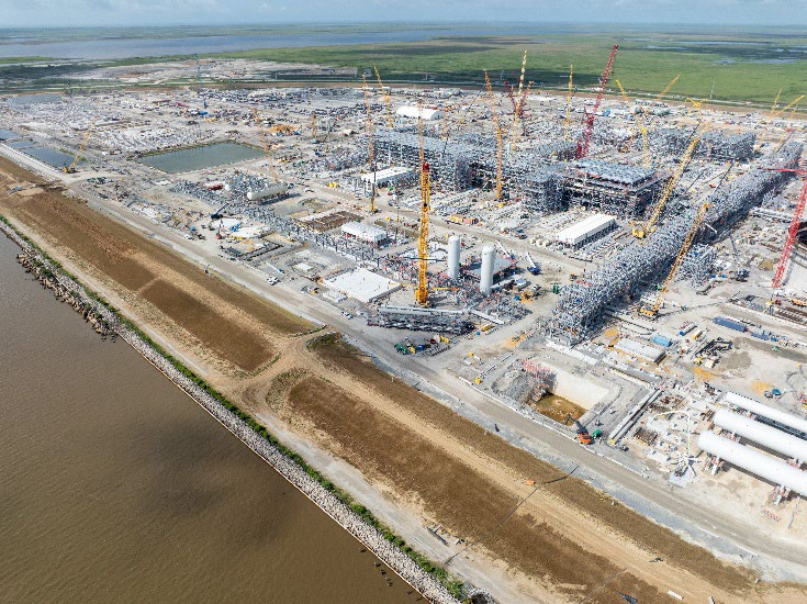 Sempra advances Port Arthur LNG construction