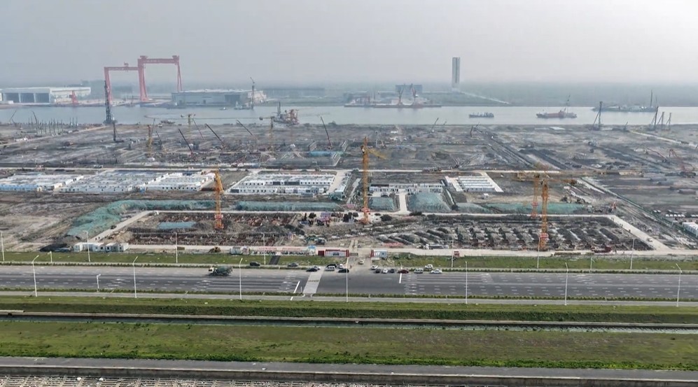 Work progresses on Wison's Qidong yard in China
