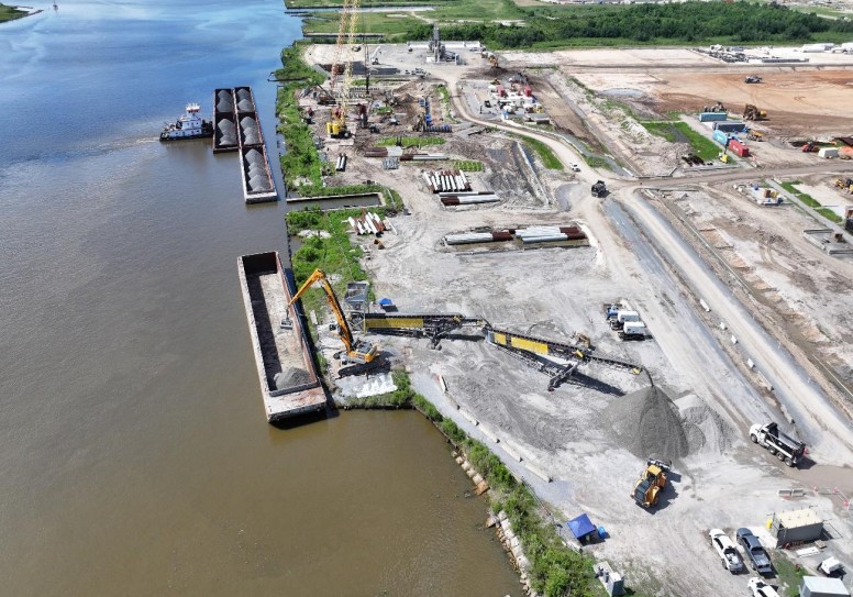 Work progresses on Woodside’s Louisiana LNG export plant