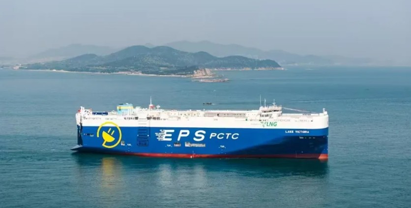 EPS welcomes new LNG-powered PCTC in its fleet
