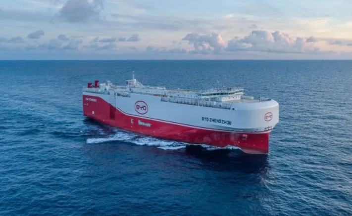 GSI delivers LNG-powered PCTC to BYD