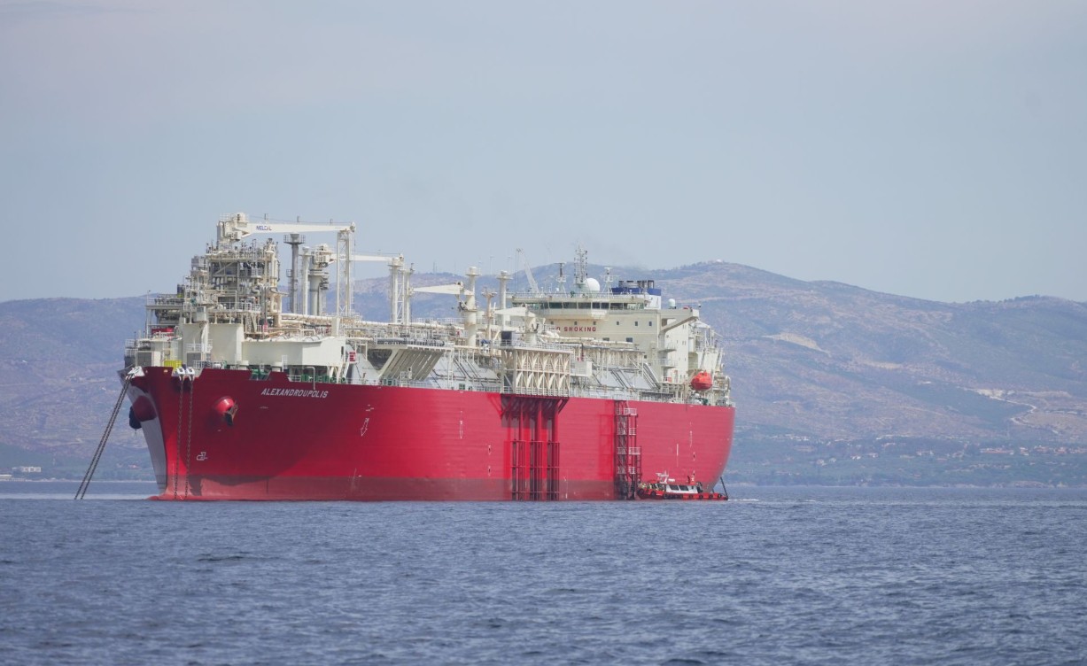 Greece's Gastrade restarts Alexandroupolis FSRU ops