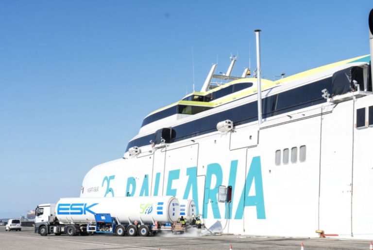 Balearia says three of its ships to use only bio-LNG