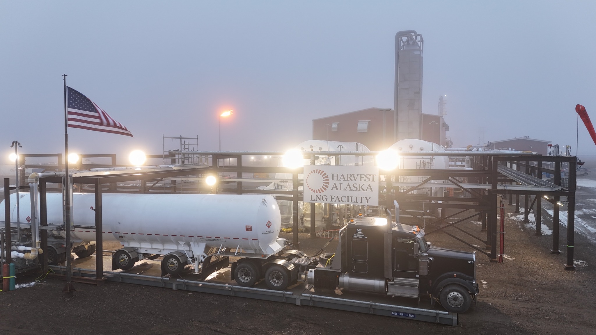 Harvest and IGU deliver first North Slope LNG to Fairbanks