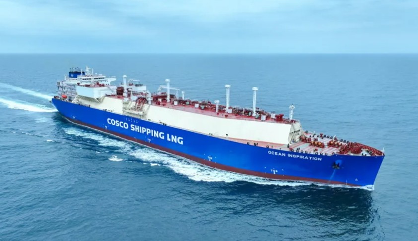 Hudong-Zhonghua delivers Cosco’s LNG carrier