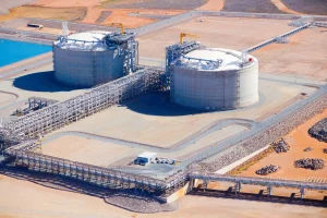 Australian LNG export revenue down in October