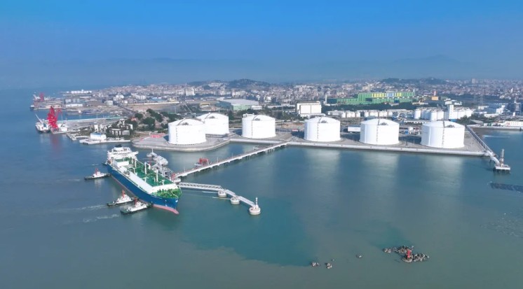China’s LNG imports down in October