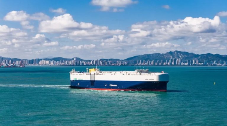 GAC’s first LNG-fueled PCTC delivered in China