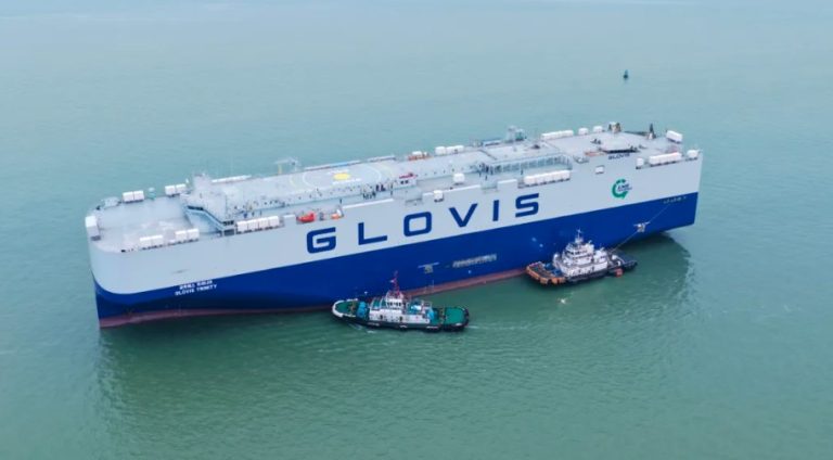 H-Line’s LNG-fueled PCTC delivered in China
