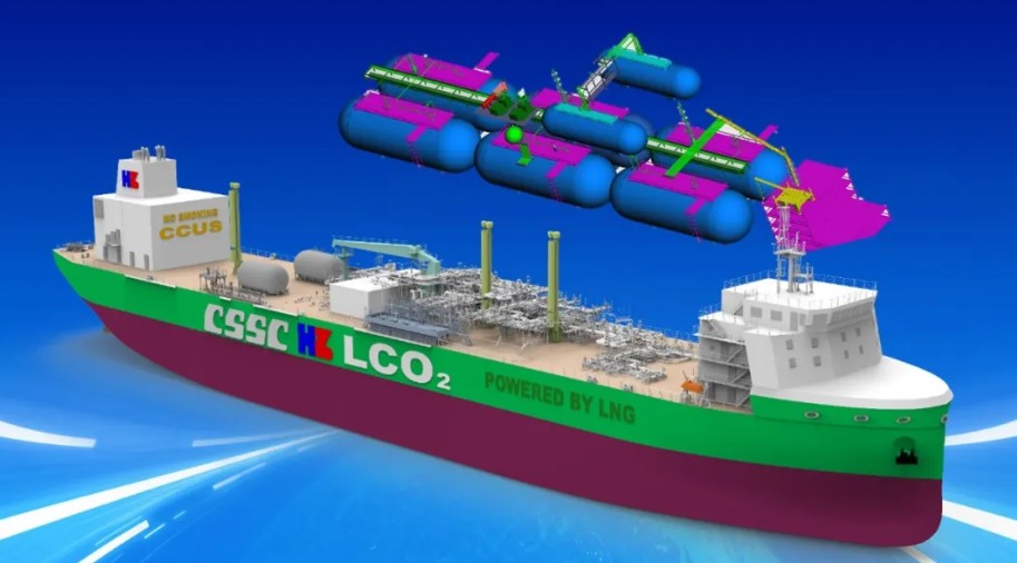 Hudong-Zhonghua gets approvals for CO2 storage tank