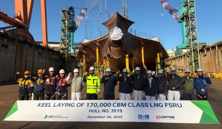HD Hyundai Heavy lays keel for Gdansk FSRU