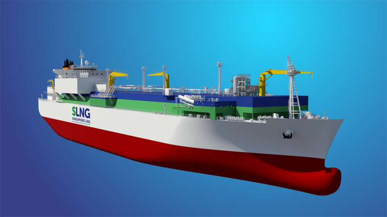 MOL inks financing deal for Singapore's first FSRU